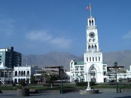 Iquique, Plaza Prat.