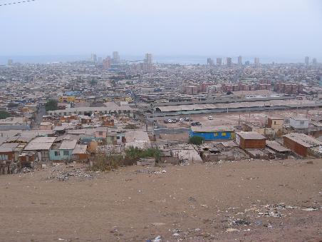 Letzter Blick aus Iquique