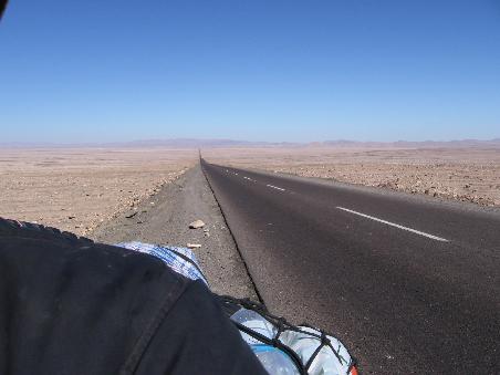 Auf dem Weg nach Arica.