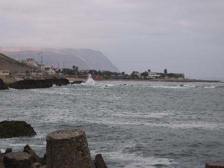 Promenade in Arica.