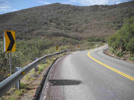 Von San Luis Potosi nach Rio Verde.