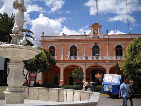 Calpulalpan. Gemeindehaus.