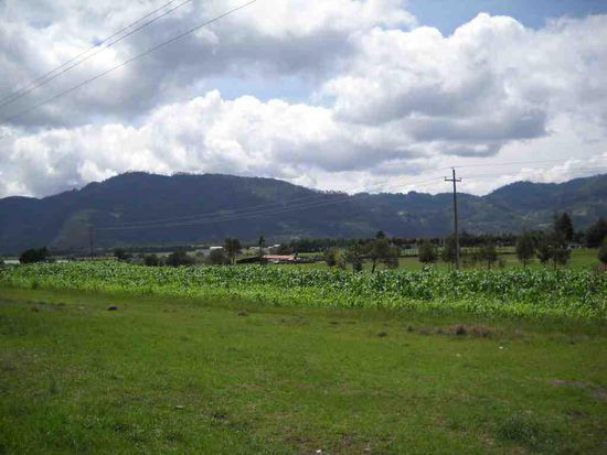 Auf dem Weg von Chignahuapan nach Zacatlan.