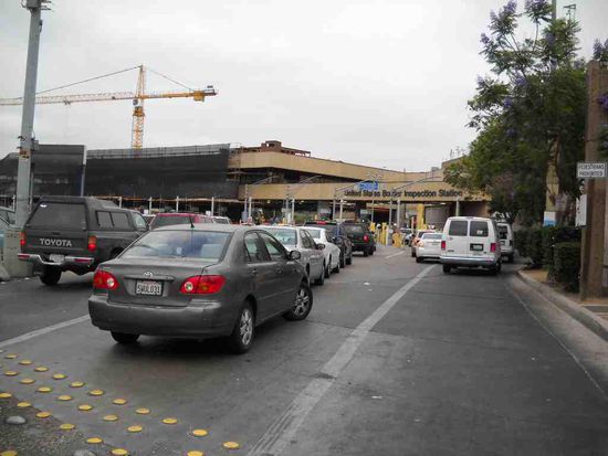 Tijuana. Grenze zu USA.