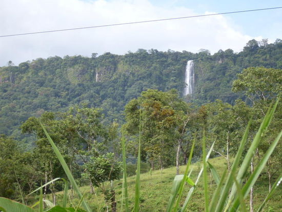 Wasserfall vor David