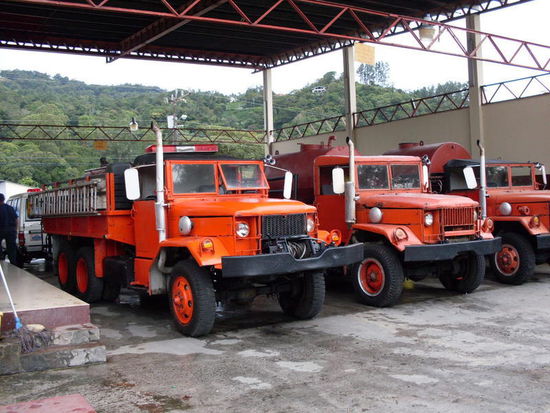 Die Feuerwehr von Boquete.