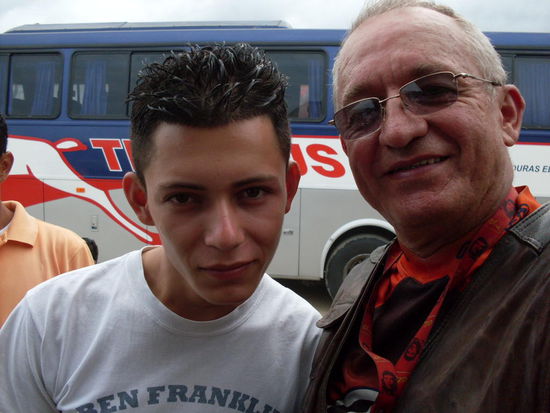 Justo, der zweite Helfer. War mit 10$ zufrieden.