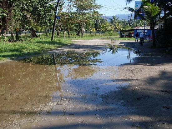 Hatte in den letzten Tagen viel geregnet.