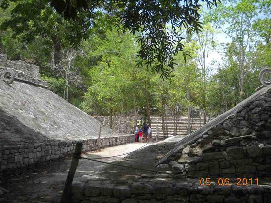 Coba. Ballspielplatz.
