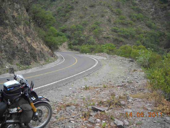 Von Oaxaca nach Tehuacan.