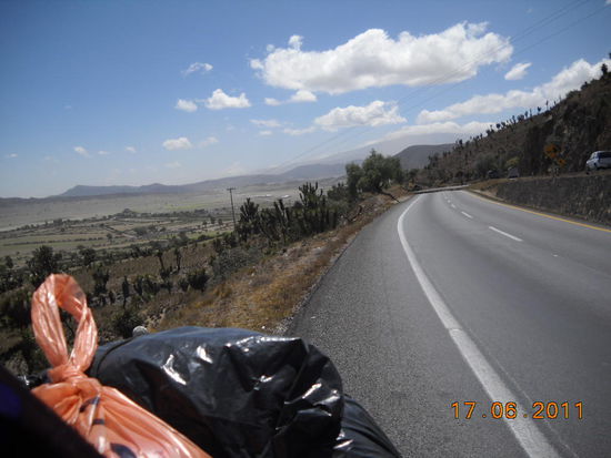 Blick zurück. Verdammt kalt hier.