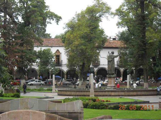 Patzcuaro, Park Vasco de Quiroga.
