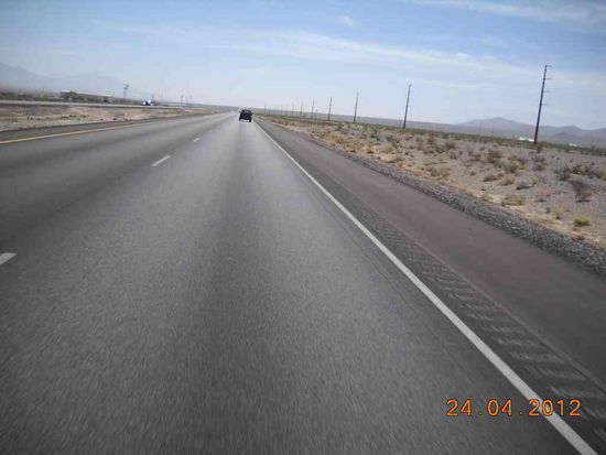 Auf dem Weg nach Las Vegas.