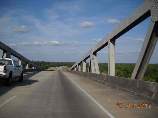 Louisiana, auch Wet Country genannt (nasses Land).