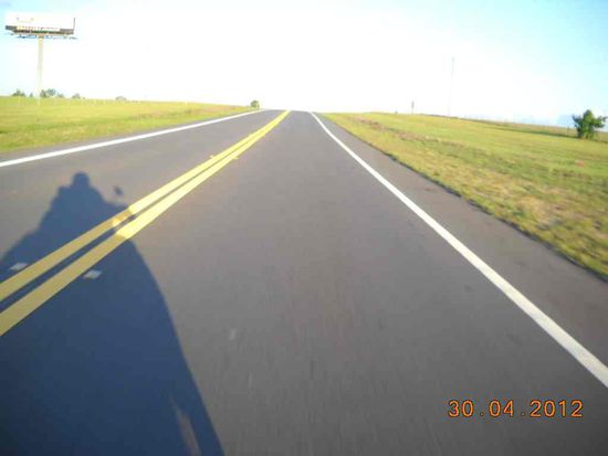 Fahren bis dich der Schatten einholt.