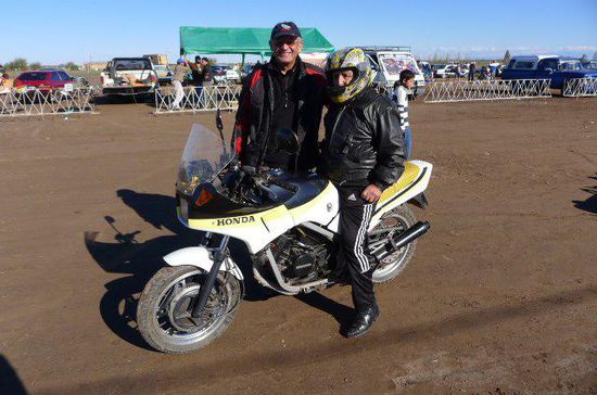 drei Alte. Honda CB400. Bj.1983