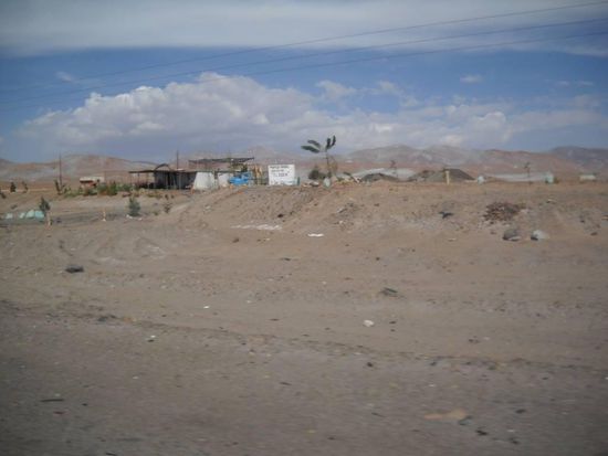 Aus der Panamericana durch Peru.