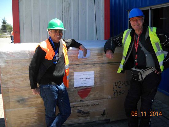 Enzo von der Villa Kunterbunt und David.