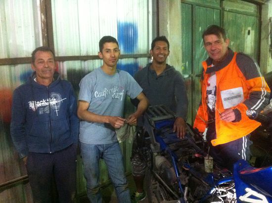 Americano, Samuel, sein Bruder und Reinhold.