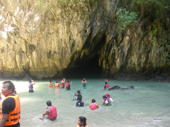 Die Lagune völlig idyllisch !!!