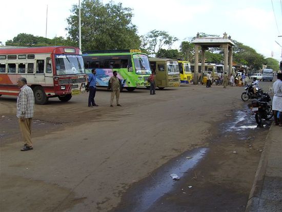 Mamallapuram Busbahnhof