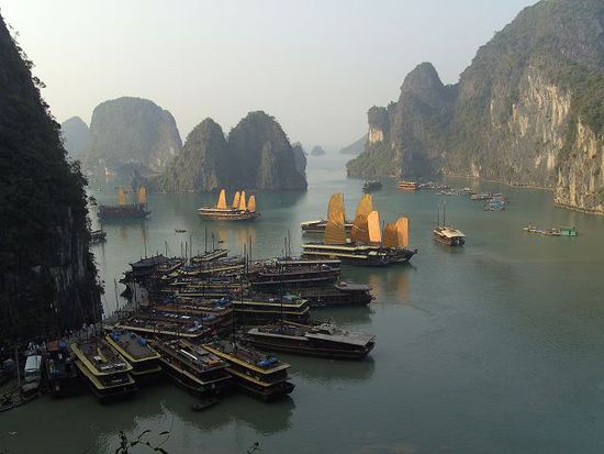 Halong Bucht.