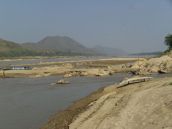 Luang Prabang. Der Mekong.