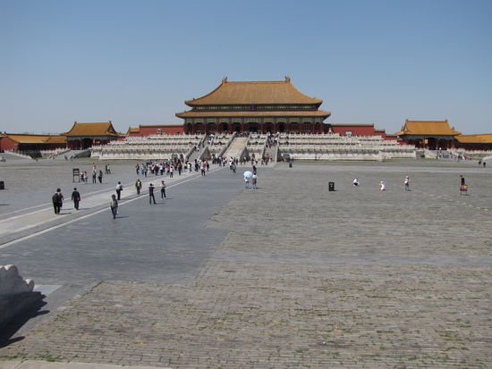 Die Halle der höchsten Harmonie!