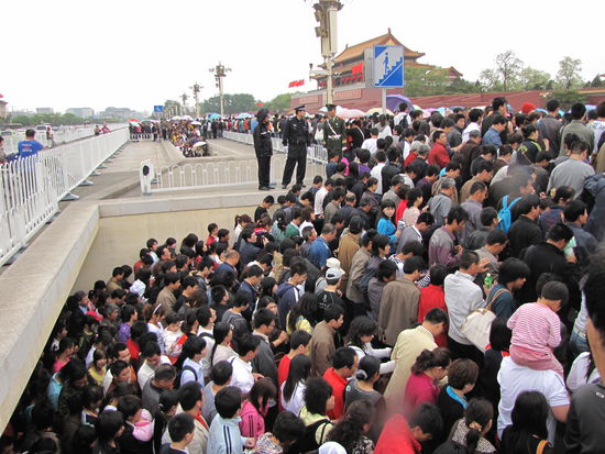 China ist ein Bevölkerungsreiches Land!