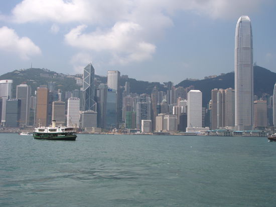 Der zweite Blick auf die Skyline. 