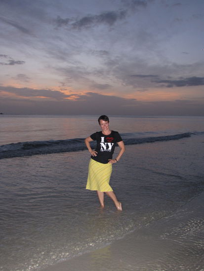 Sonnenuntergang in Naples