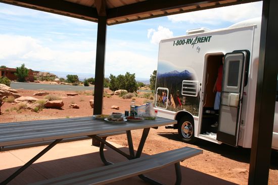 Also die Picknickplätze hier sind große Klasse!