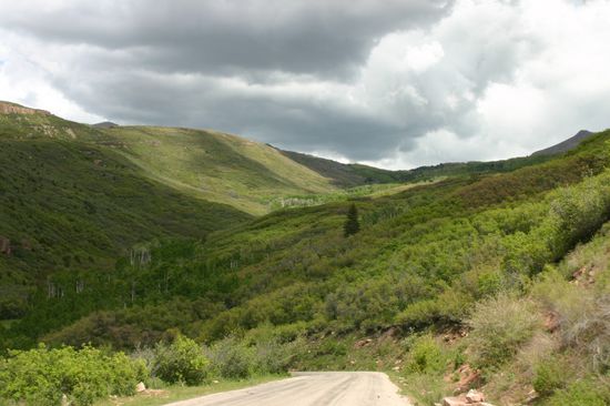 Auf der Manti La Sal Mountain Loop