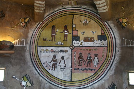 Im Watchtower - Wandmalereien zur Dekoration