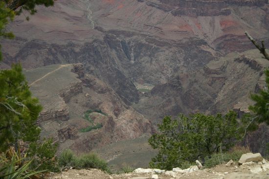Blick tief in den Canyon