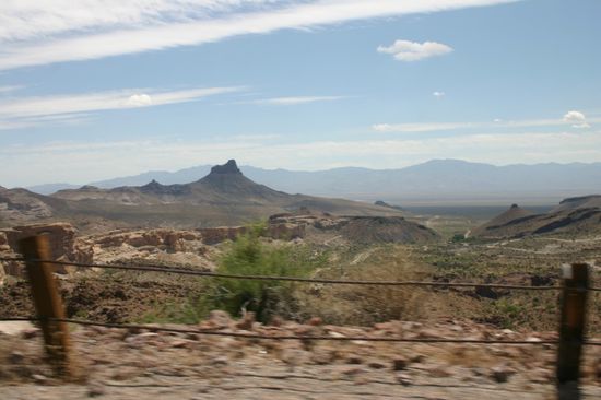 Route 66 südlich von Kingman