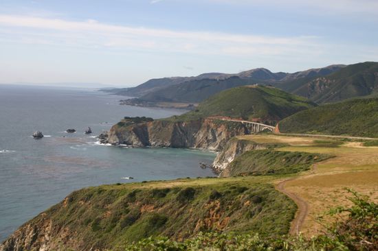 Zwischen Carmel und Big Sur am berühmten Highway No. 1