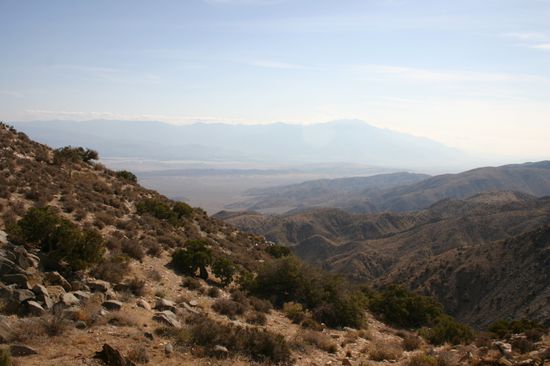 Blick auf den San Andreas Graben