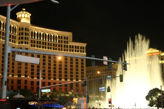 Fontainen vor dem Bellagio