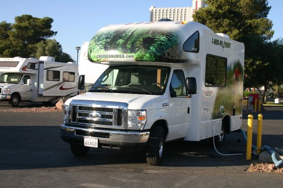 Stellplatz auf dem KOA Circus Circus