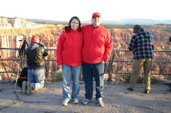 Sonnenaufgang am Bryce Point