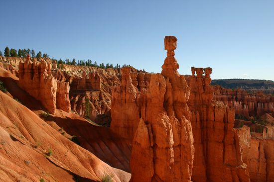 Thors Hammer - Weg am Navajo Trail nach unten