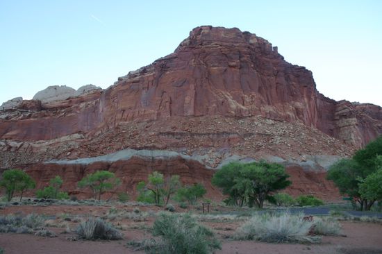 Capitol Reef NP am späten Abend