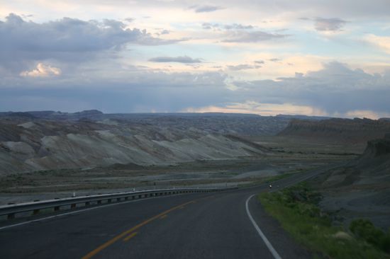 Mondlandschaft hinter dem Nationalpark
