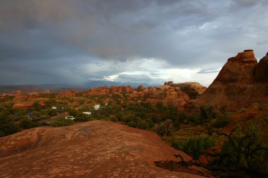 Und noch ein Blick auf den wohl schönsten Campground der USA