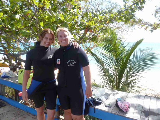 Nach dem Wassersport