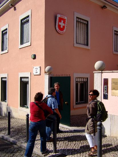 Unser 1. Besuch auf einer SCHWEIZER BOTSCHAFT