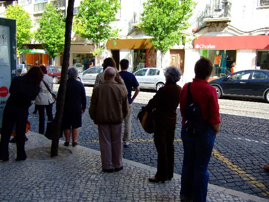 Anstellen will gelernt sein!  