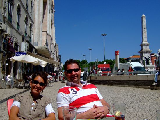 Beim Entspannen und Sonne tanken  