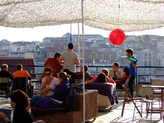 Über den Dächern von LISSABON